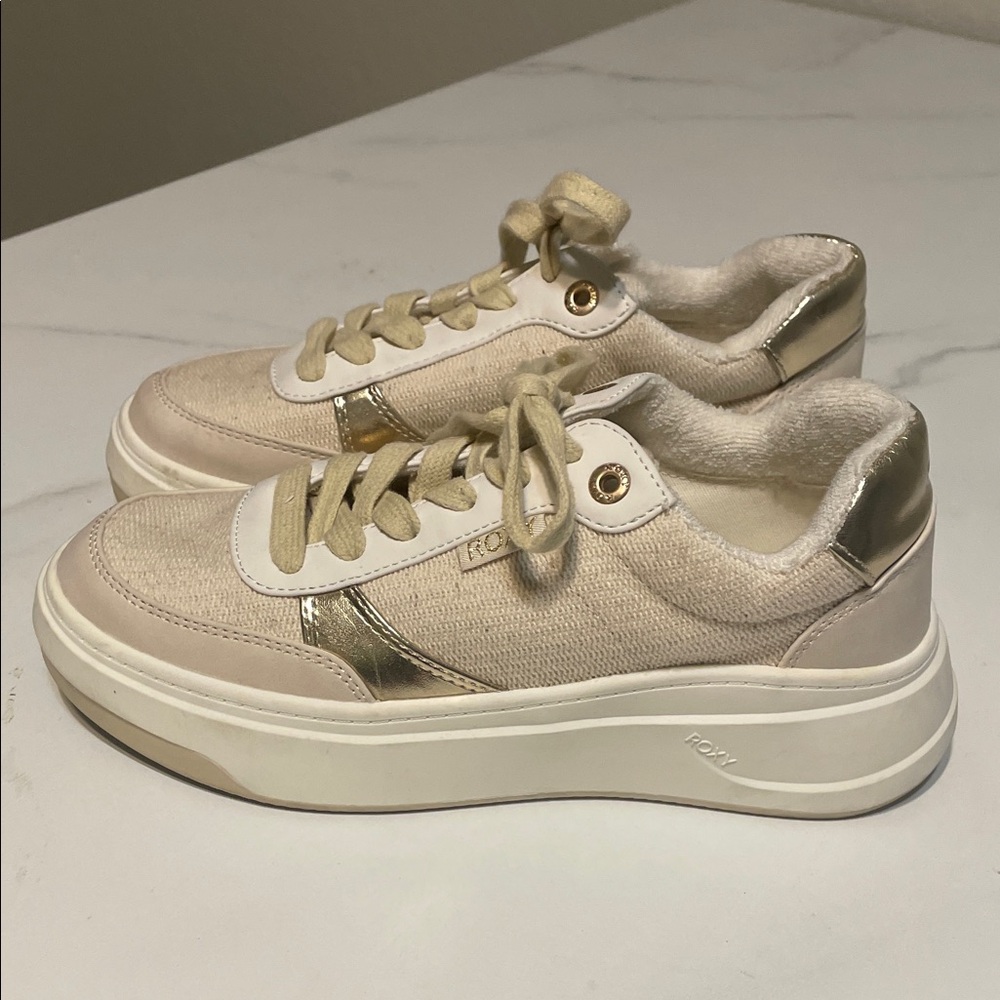 Roxy Womens Canvas Sneaker Size 6 - Picture 3 of 15